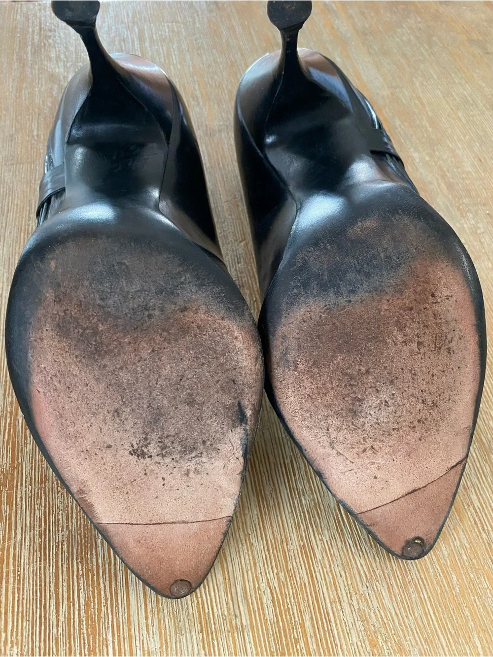 MANDEL’S Fascinating Slippers Skyscrapers New York Vintage Stiletto